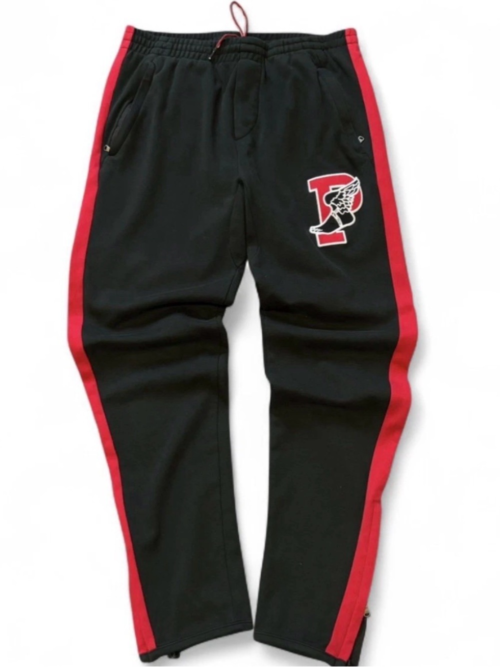 Polo Ralph Lauren P-Wing Stadium 1992 Joggers Sweatpants Track Pants Black Large